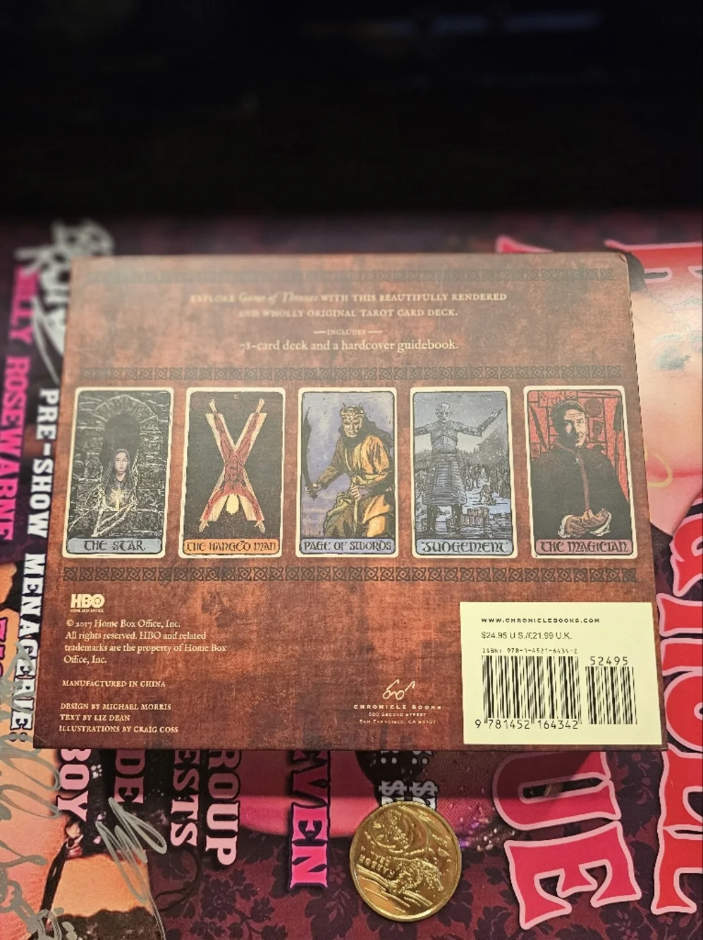 Game of Thrones Tarot Deck - Picture 2 of 6